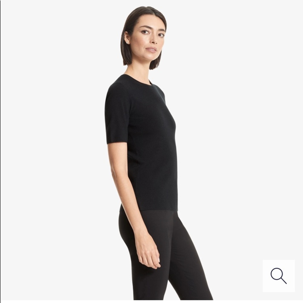 MM Lafleur Choe Top black knit L